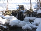 Водопад реки Йодупите (вверхний)